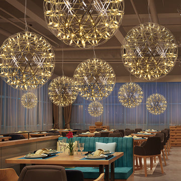 Spark Ball Restaurant Full Sky Star Chandelier